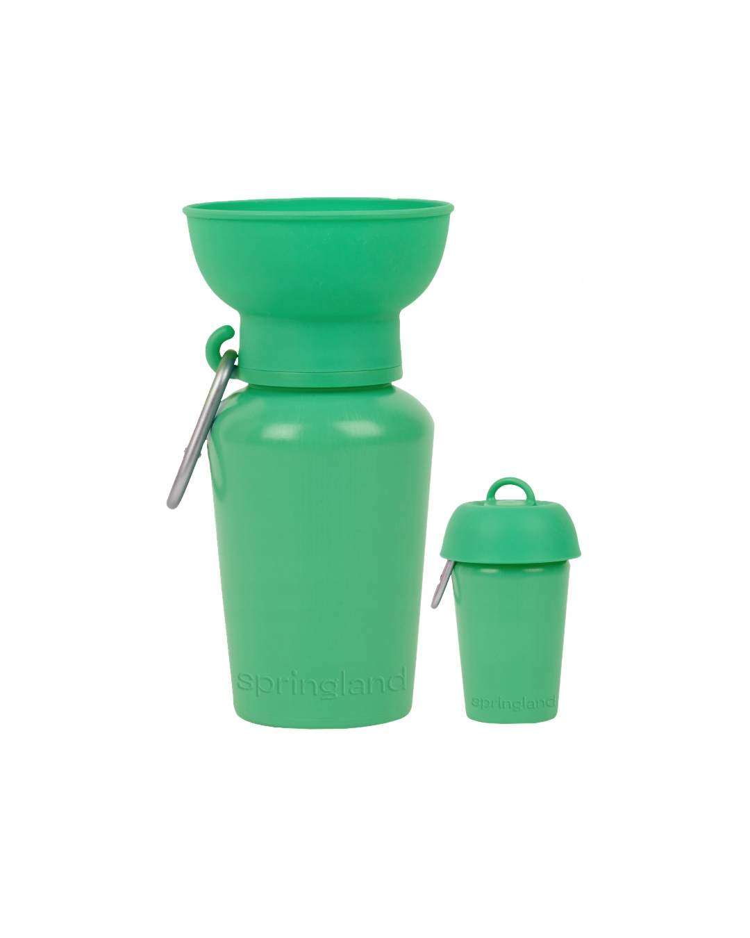 Springland butelka dla psa 590 ml Flip Dog Travel Water Bottle Green
