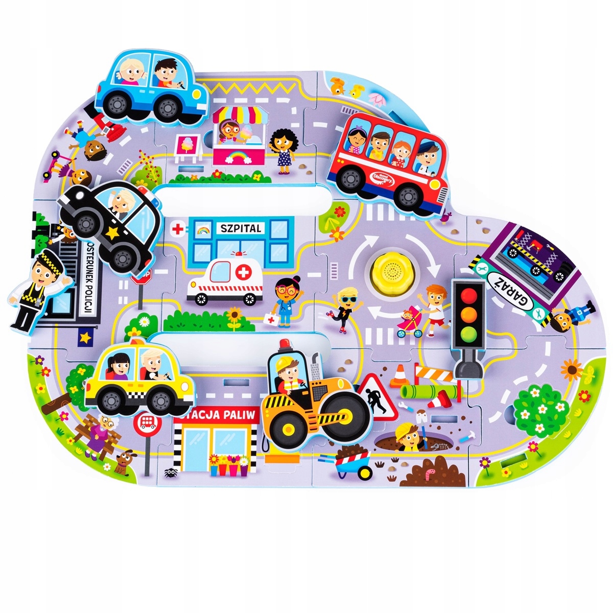 DUMEL DISCOVERY PUZZLE DZWIĘKI WOKÓŁ NAS MIASTO