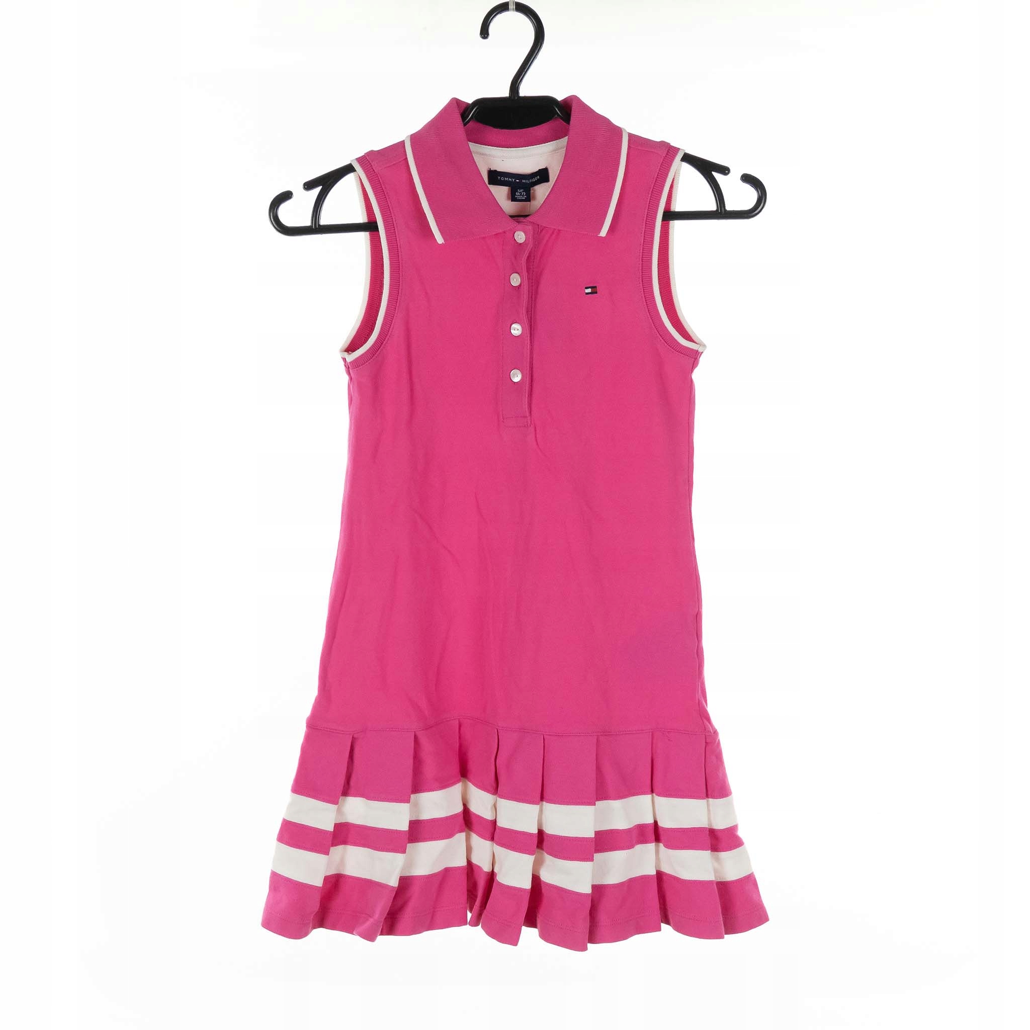 Šaty Tommy Hilfiger Růžové Mini Bez Rukávů S