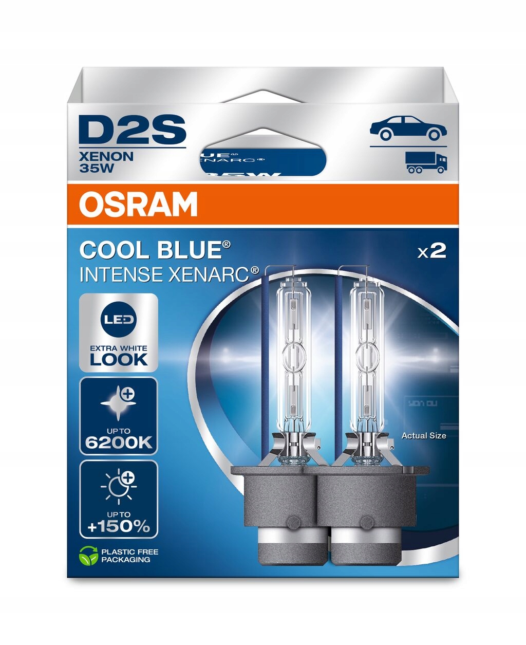 Žiarovky Osram Cool Blue Intense D2S 35 W 2 ks
