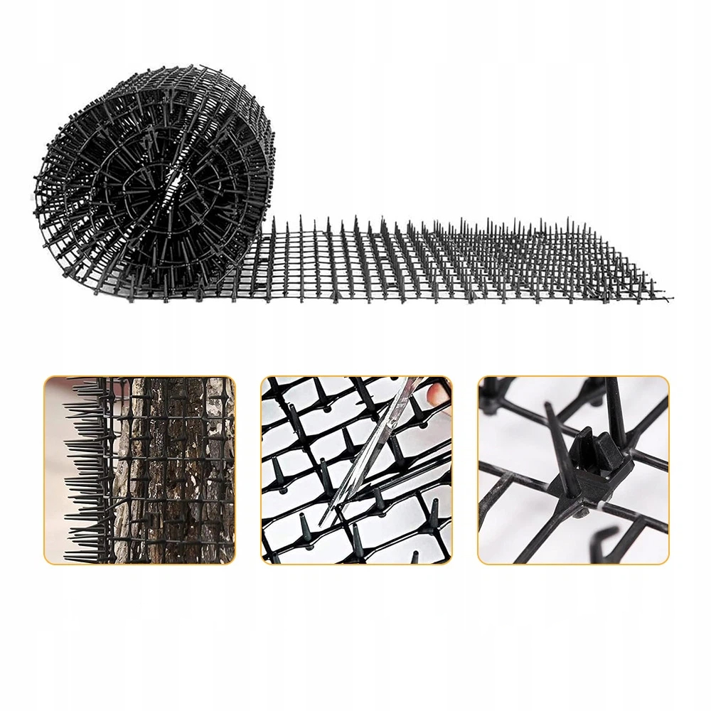 Odpuzovač Koček, Ostnatá Podložka Do Zahrady 30 X 400 CM, Bezpečnostní Proužky