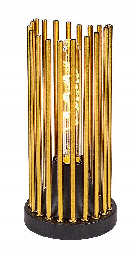 Moderná zlatá ozdobná nočná lampa do obývačky, zlatá, 26 cm Rabalux