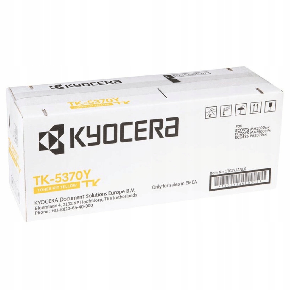 Kyocera toner TK-5370Y yellow na 5 000 A4 (při 5% pokrytí), pro PA3500cx, M