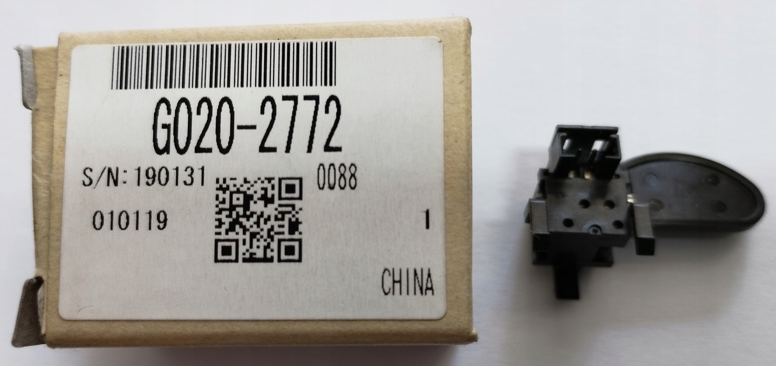 G0202772, czujnik by-pass paper end Ricoh