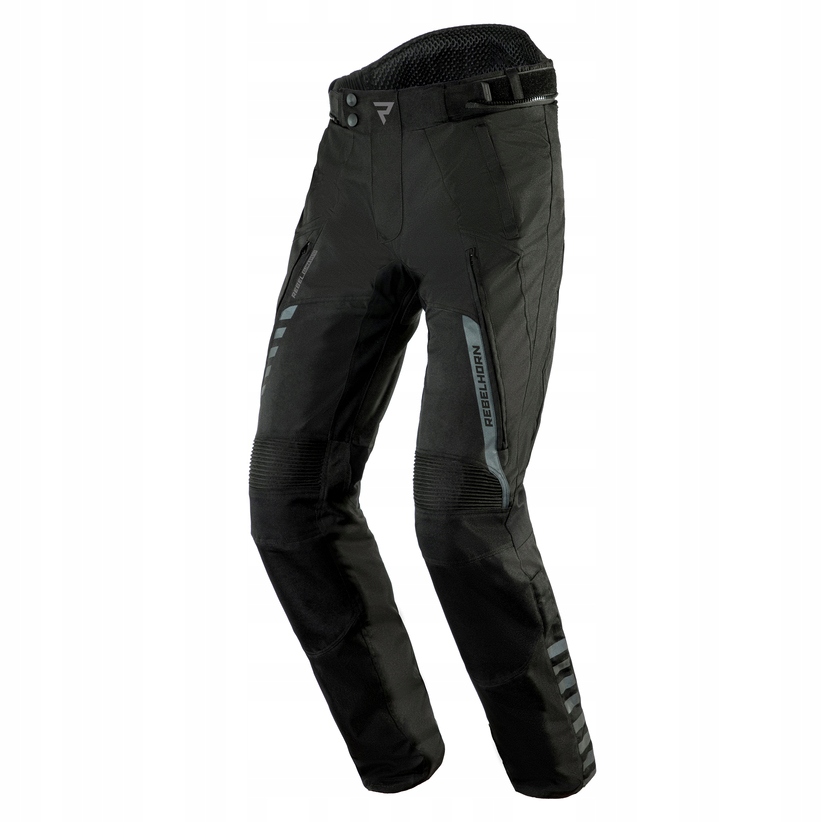 WODOODPORNE CZARNE SPODNIE REBELHORN HIKER II 4XL