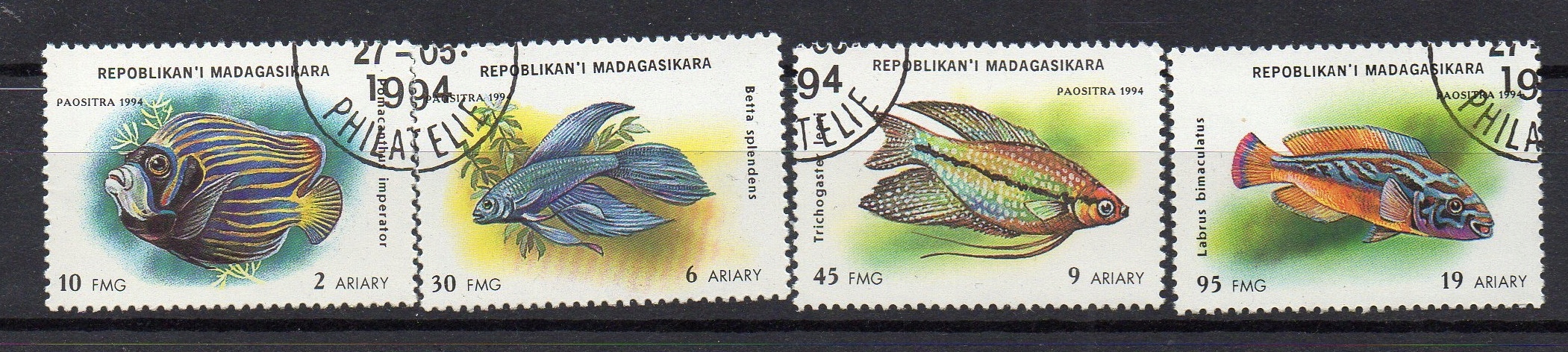 Madagaskar--1994-64 Mi 1717-20