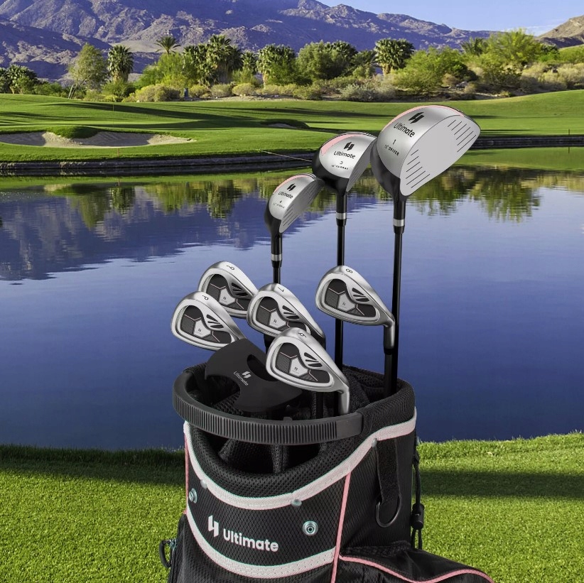 9-częściowy damski kompletny zestaw kijów golfowych dla praworęcznych Kod producenta SP38024PI