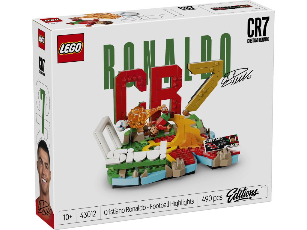 Lego 43012 Editions Cristiano Ronaldo – fotbalové momenty