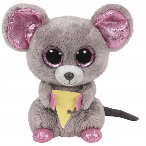 

Beanie Boos Squeaker myszka z serem 15 cm Ty