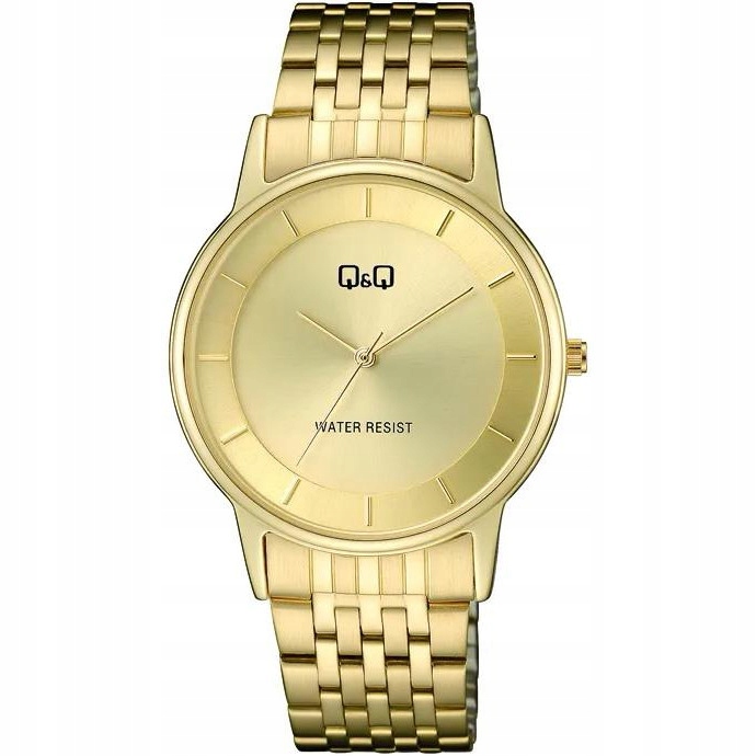 Pánské Hodinky Qq C62A-003P zlaté