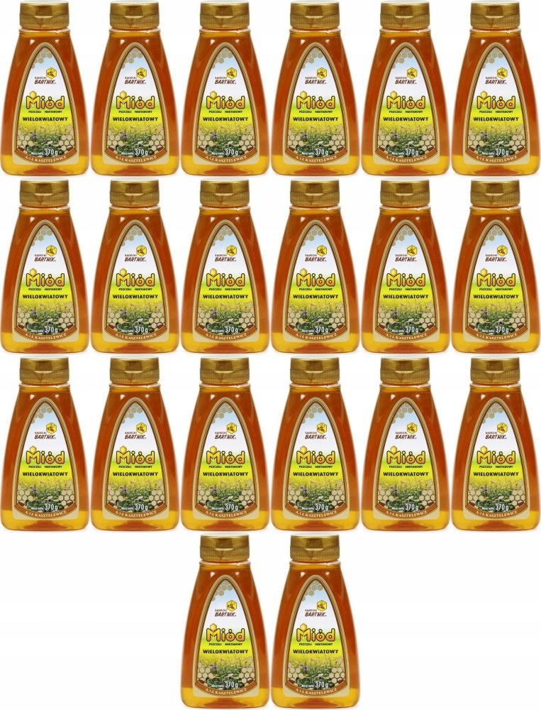 Miód wielokwiatowy Sądecki Bartnik 370g x20