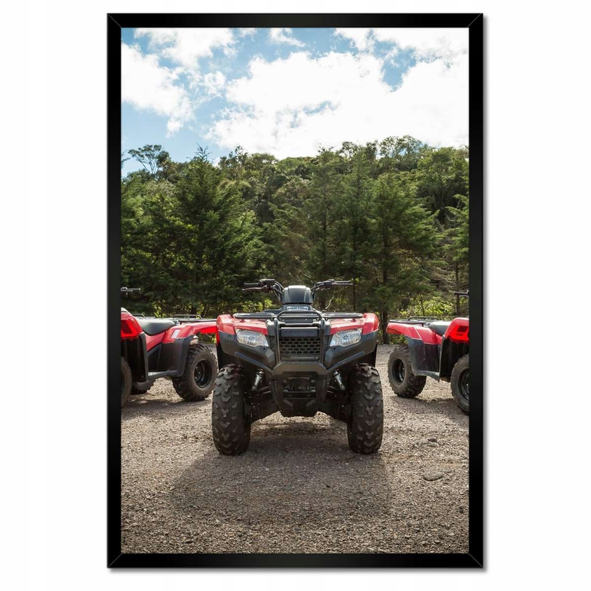Plakáty v rámu 40x60 Quad Čtyři kolečka Terén