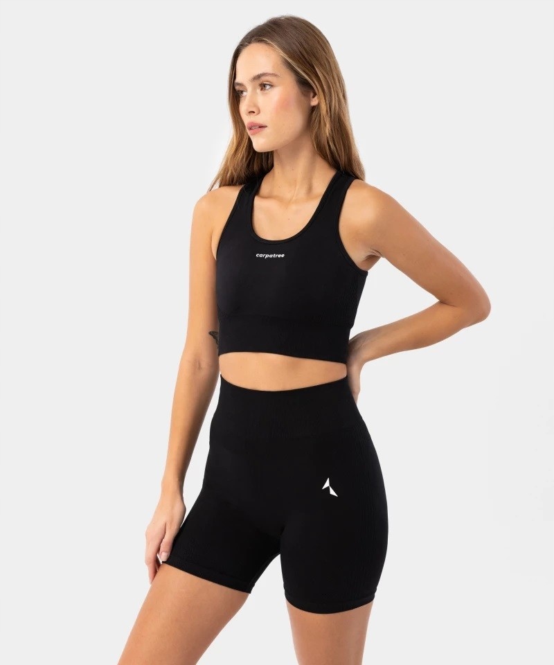 Top bezszwowy Carpatree Blaze czarna C-bsst-ca