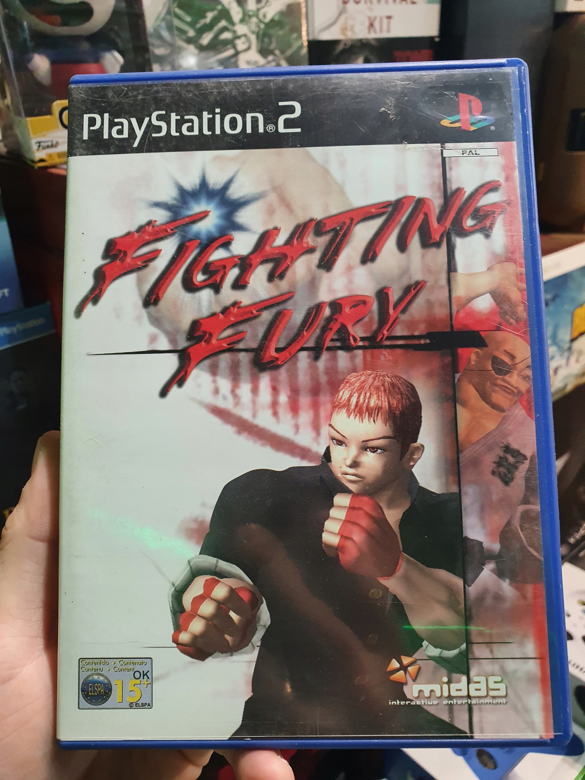 FIGHTING FURY PS2 KOMPLET 3xA STAN BDB+ Platforma PlayStation 2 (PS2)