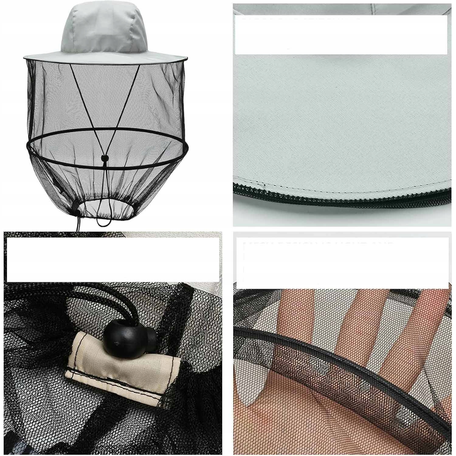 KAPELUSZ RYBAKA PARASOLKA OCHRONA PRZED SŁOŃCEM I ŚRODEK ODSTRASZAJĄ KOMARY Kod producenta KAPELUSZ RYBAKA ROZMIAR