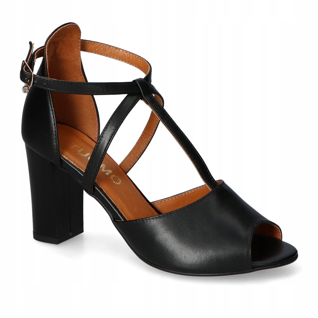 Sandály Tuomo 1757 Černé lico 38