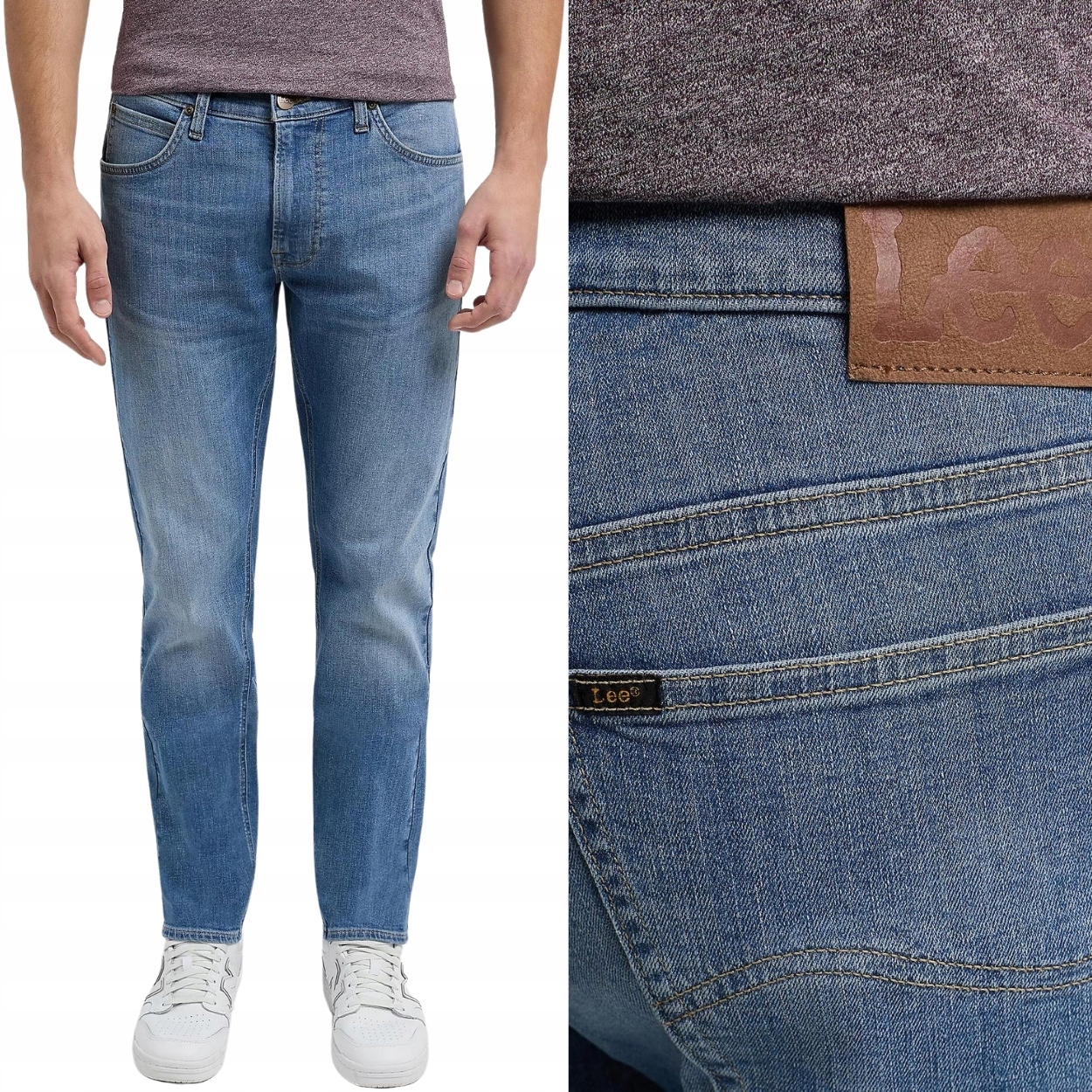Lee Daren Williamsburg Blue Džins jednoduché pánské džínové kalhoty W32 L30