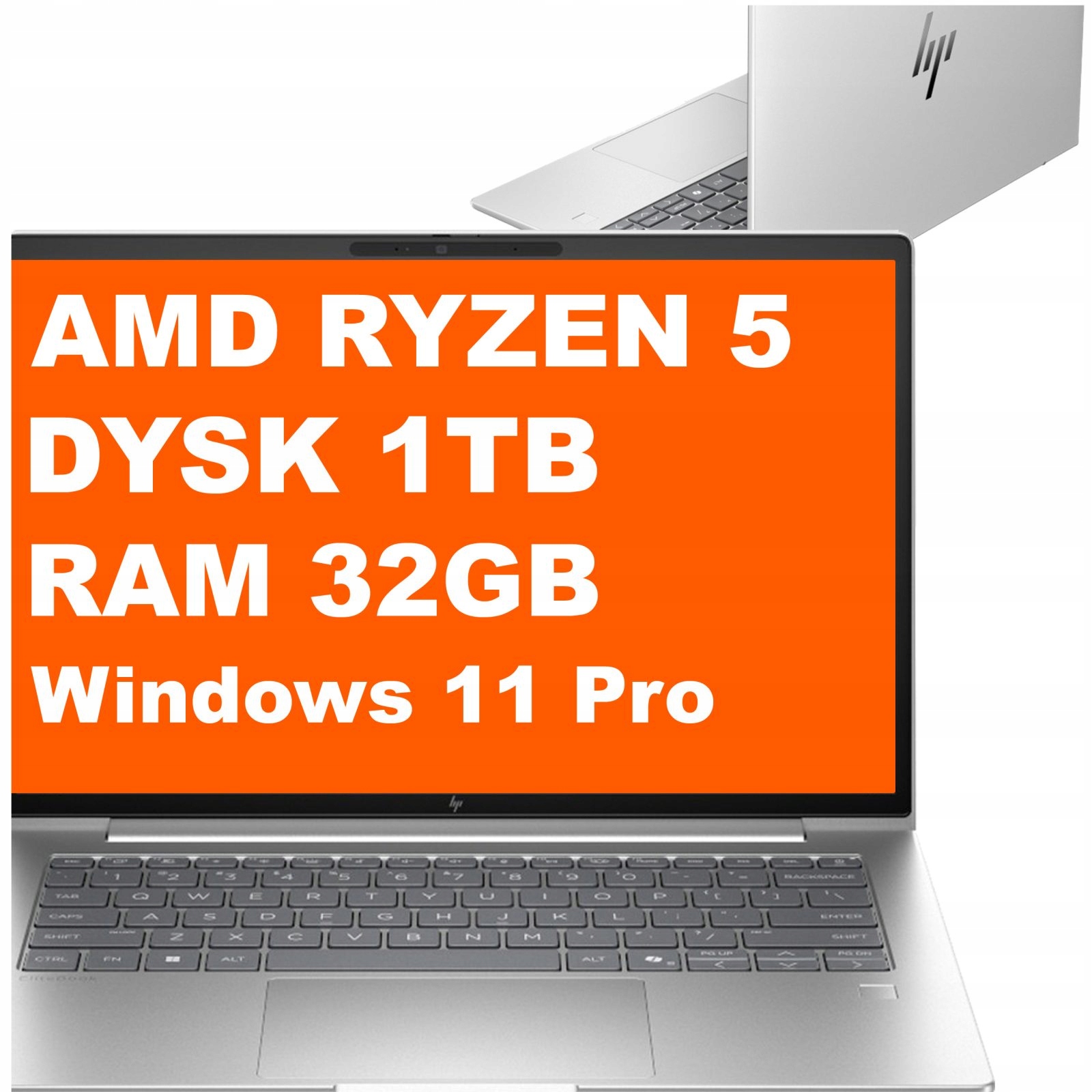 Notebook Hp EliteBook 6 G1a 14 Ryzen 5 32GB 1TB Radeon Wuxga Win 11 Pro