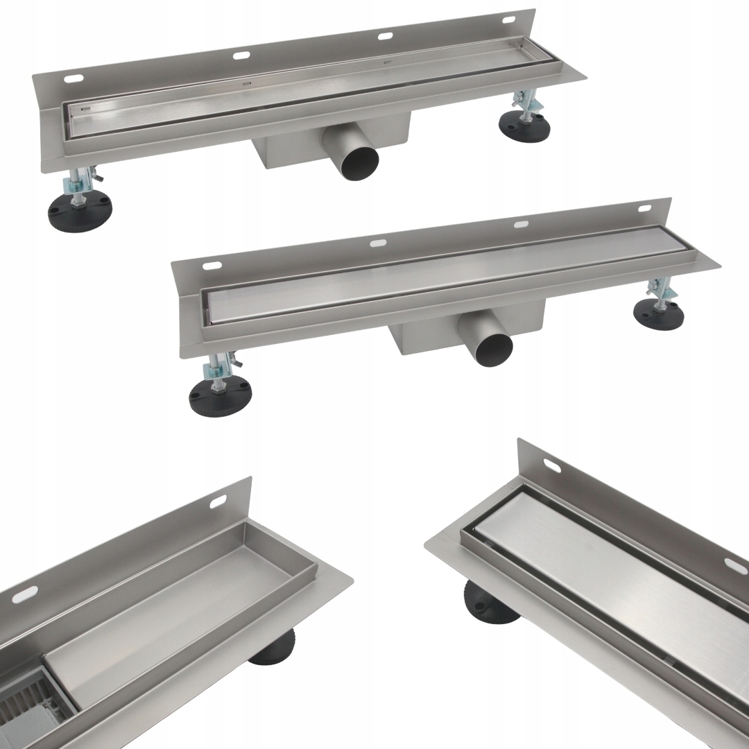 ODPŁYW PRZYŚCIENNY 100 cm - 2w1 GŁĘBOKI OSADNIK Marka Bw-Tech