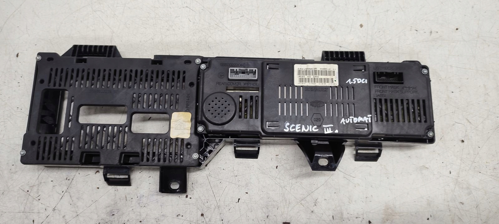 dials Renault Grand Scenic III 1,5 DCI