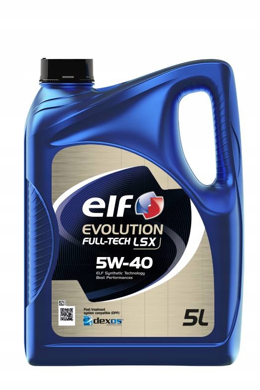 ELF EVOLUTION FULL-TECH LSX 5W-40 5 LITRÓW