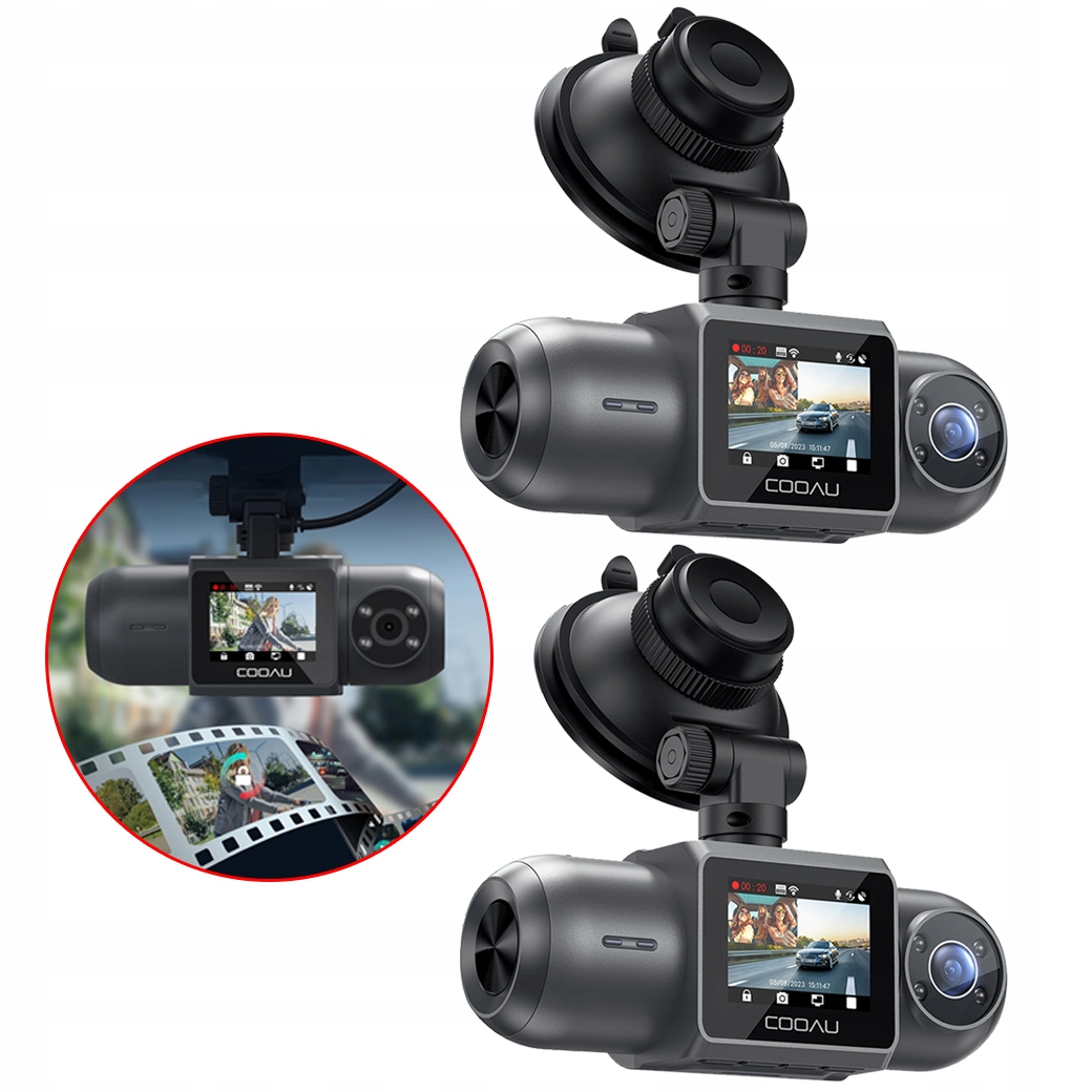 Záznamník Jízdy 4K Wifi Gps Automobilová S Funkcí Wdr 2KS