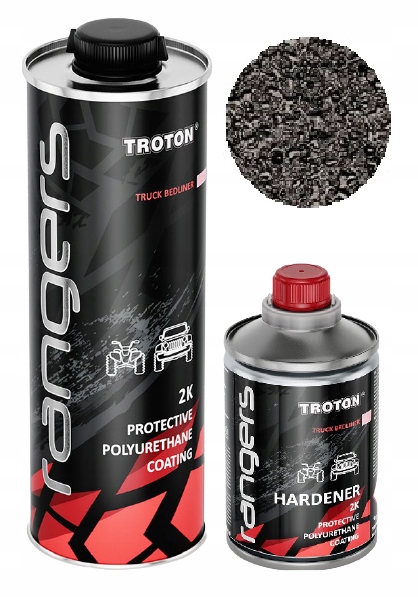 

Rangers Twarda Powłoka Poliuretanowa -1KG Czarny