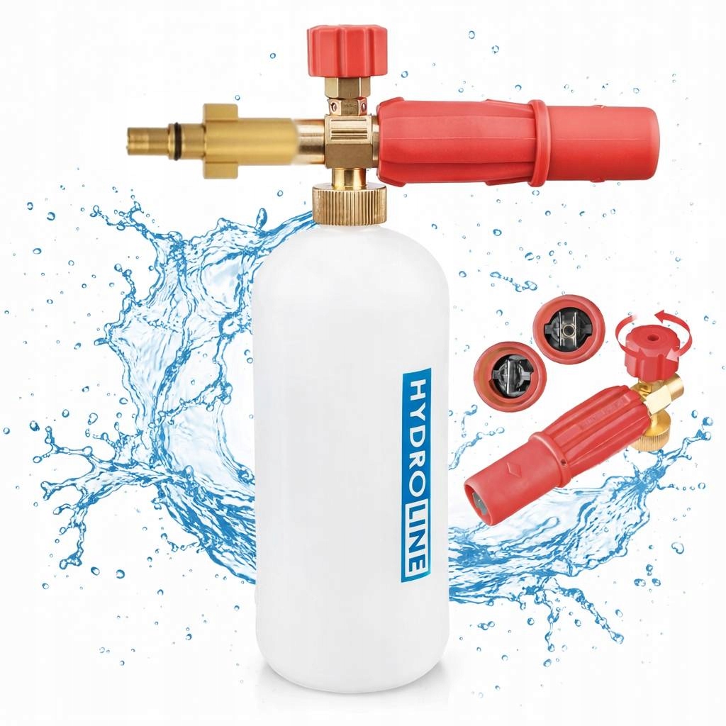 Pianownica Mosiężna Bosch 1L Do Myjki Ciśnieniowej Gęsta Piana