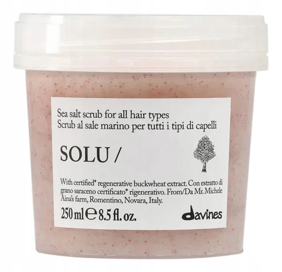 Davines Essential Haircare Solu Sea Salt Scrub čistící peeling 250 ml