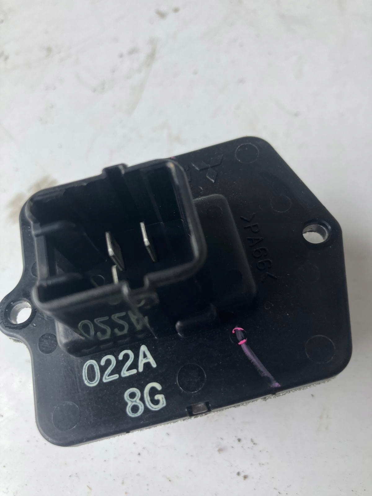heater fan resistor PEUGEOT 4007