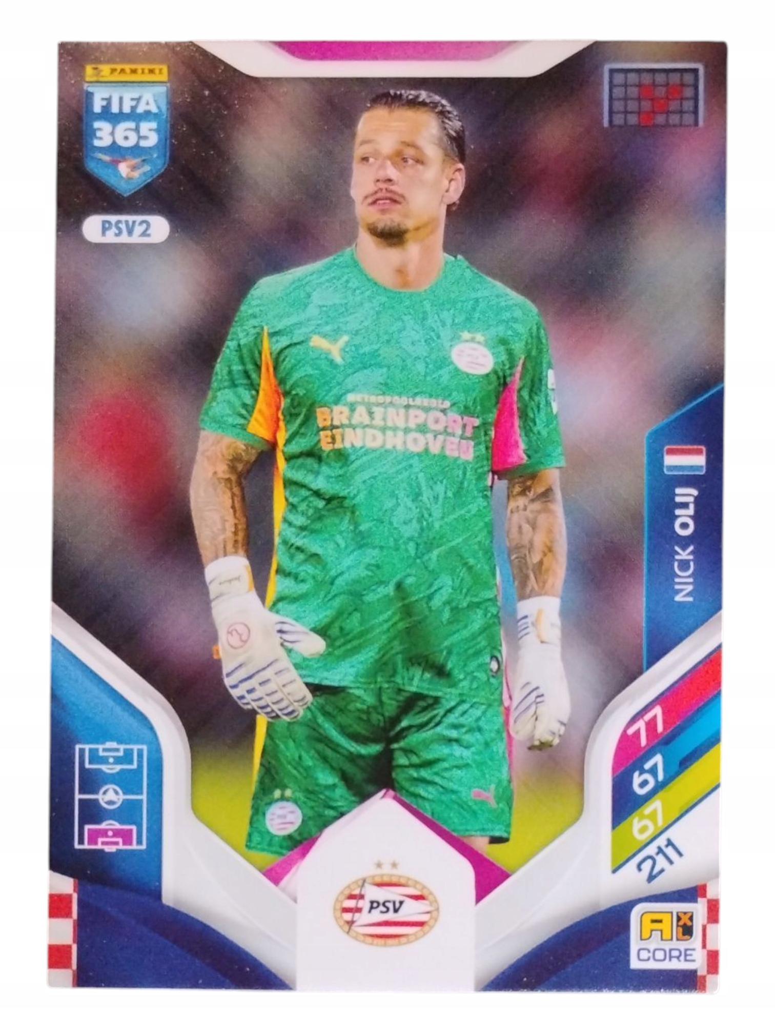 Panini Fifa 365 2026 Core Nick Olij Psv Eindhoven PSV2