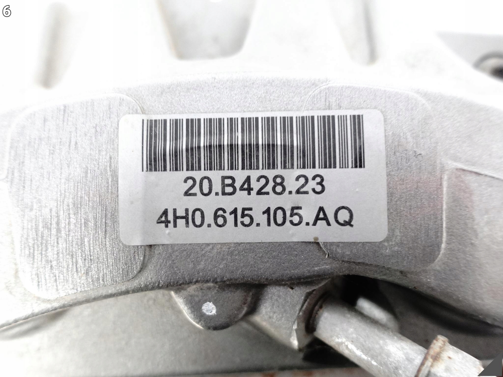 AUDI S8 plus A8 4H0 D4 LIFT 13-17 caliper brakes CERAMIKA left front 92 KM