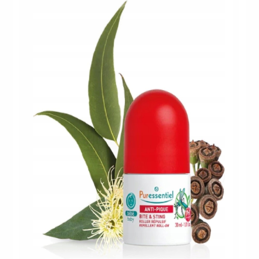 Repelent PURESSENTIEL Roll-On Bite & Sting Baby, 30 ml