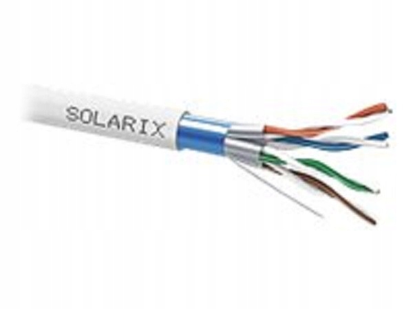 Solarix kabel CAT6A Fftp Dca-s2,d2,a1 500m, SXKD-6A-FFTP-LSOH