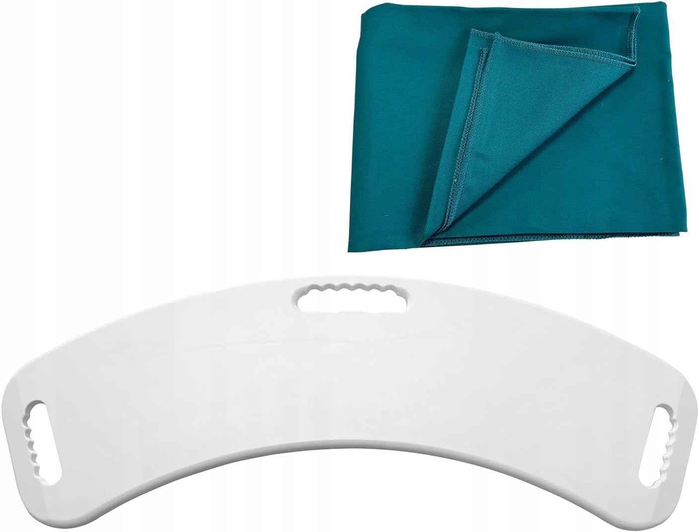 Deska transferowa medyczna 80 cm z prześcieradłem ślizgowym, do 200 kg