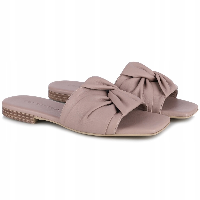 Nazouváky pantofle Bombonella 10T 204.9911-2 706 T Bej béžová Kůže VEL..40