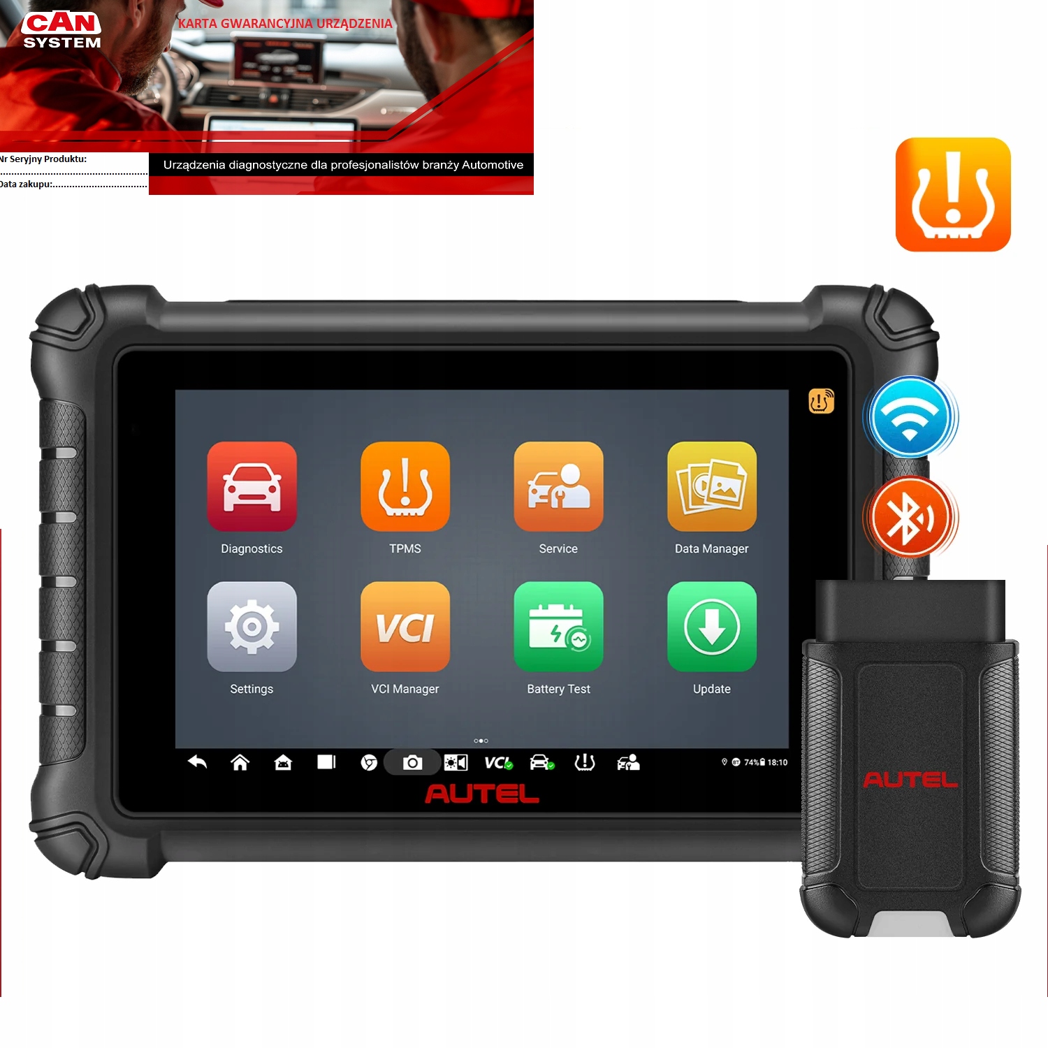 Autel MX900 Ts Dealer 2026 j.PL Diagnostický Tester OBD2