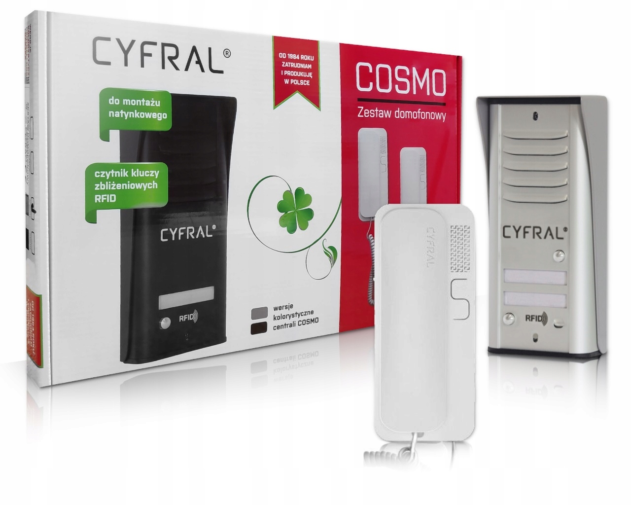 Domofon Cyfral Cosmo R1 Silver