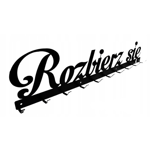 

Wieszak Rozbierz Się Napis Loft Ubrania Klucze