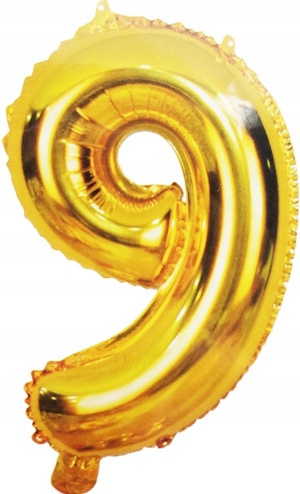 BALON DMUCHANY "CYFRA 9" 40cm 16cali