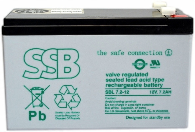 

Ssb Sbl 7,2-12 12V 7,2AH Akumulator Agm