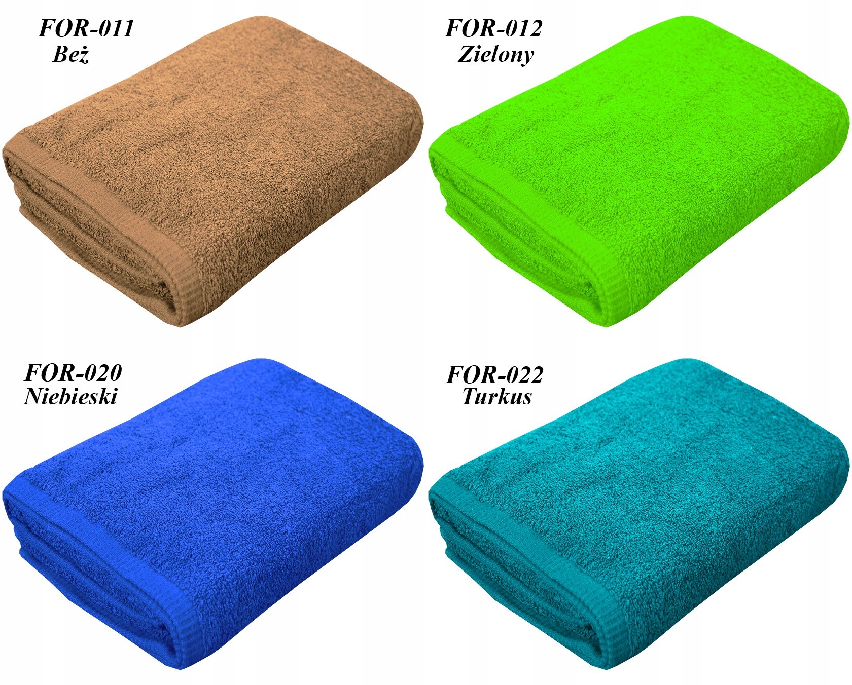 GRUBY RĘCZNIK 30x50 KĄPIELOWY HOTELOWY FROTTE 550 Z dedykacją Nie