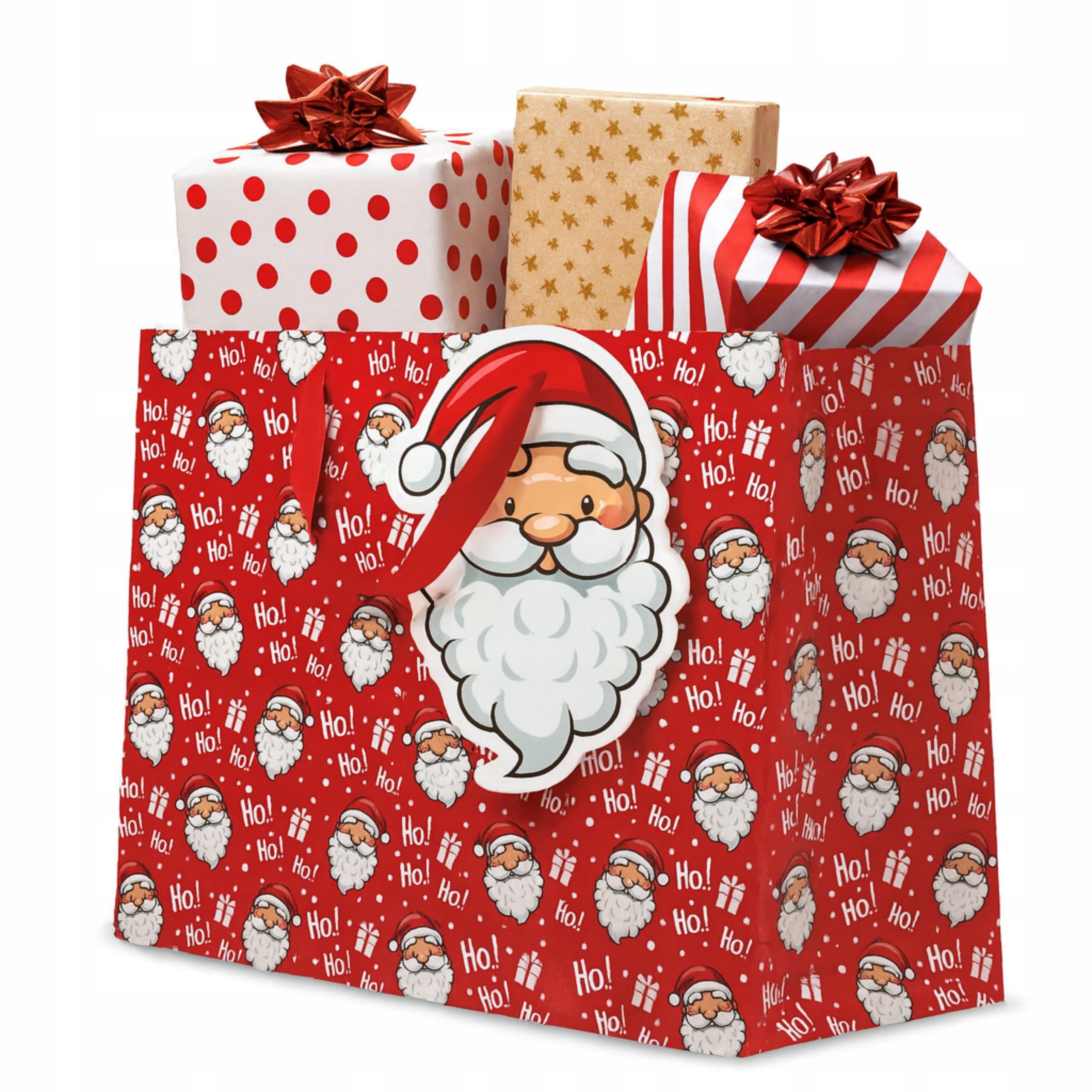 Papierová taška Paw Standard Horizontal 33,5 × 26,5 × 13 cm Ho Ho Ho