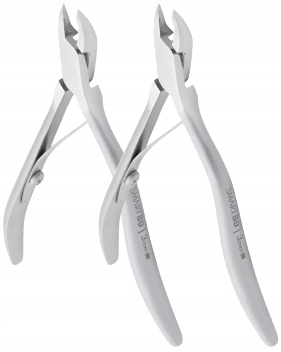 2 x Staleks Profesionální kleště na kůži Smart 80 3 mm Ergonomická rukojeť