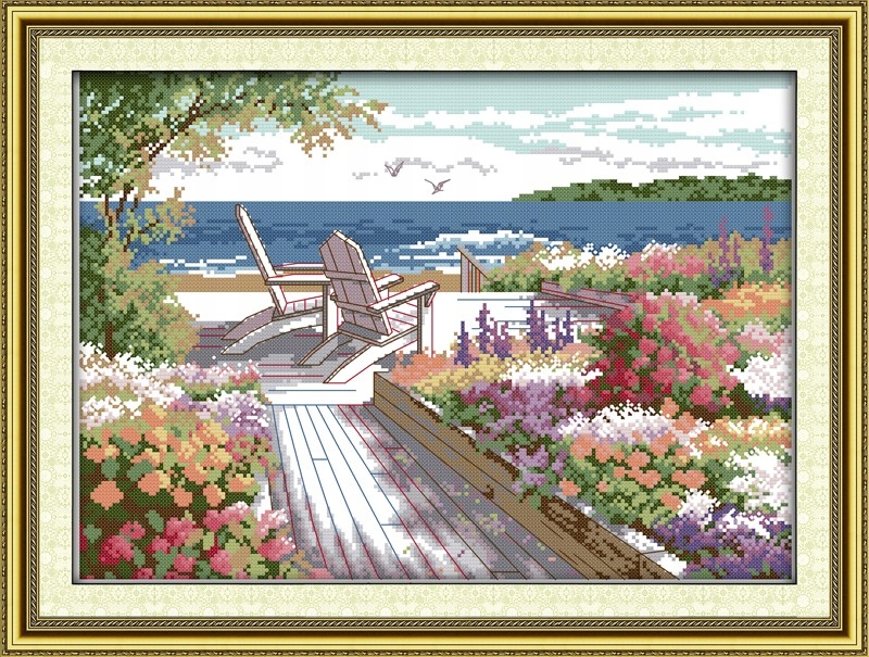 Kanva s potiskem sada (kanva, mulina)