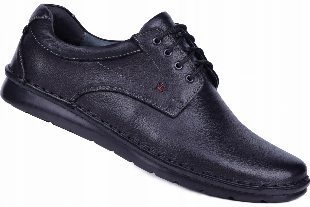 

Buty męskie szerokie skórzane tęgie skóra 43