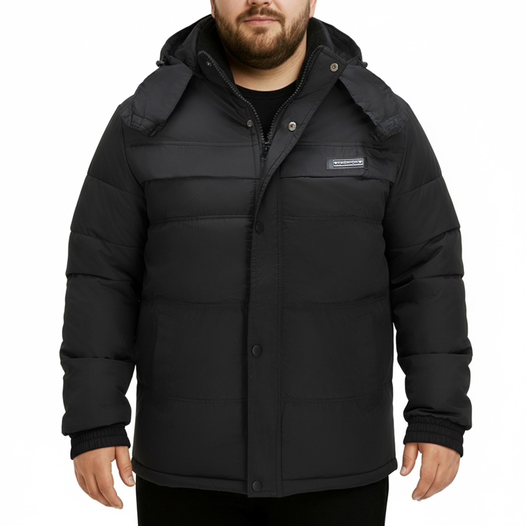 F9 vel. 3XL Pánská Zimní Zateplená Prošívaná Bunda Plus Size