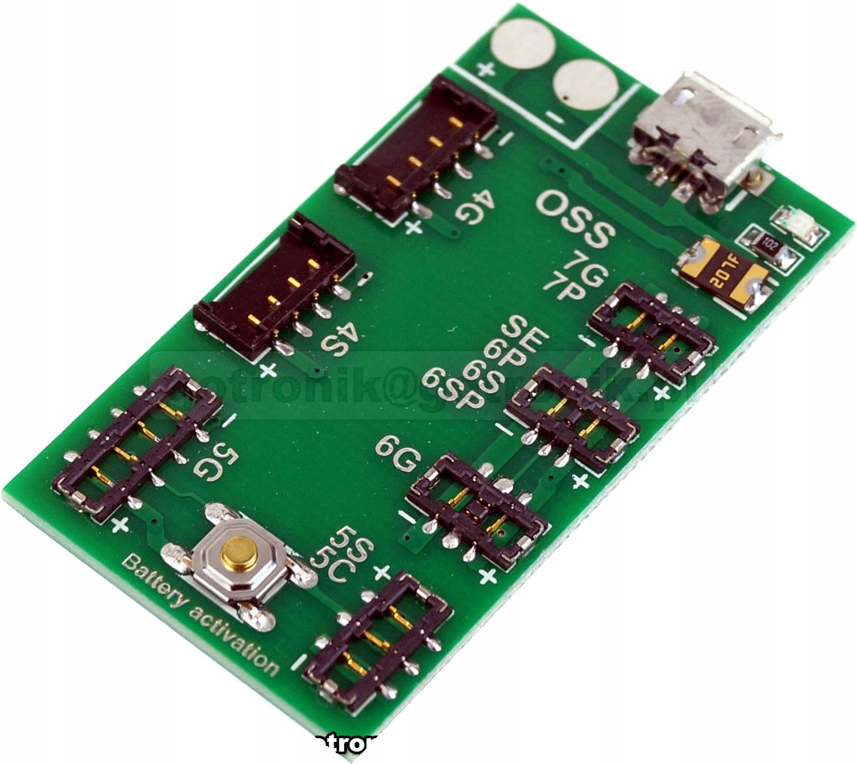 Moduł ładowarki serwisowej Iphone -aktywator W111A Rodzaj inny