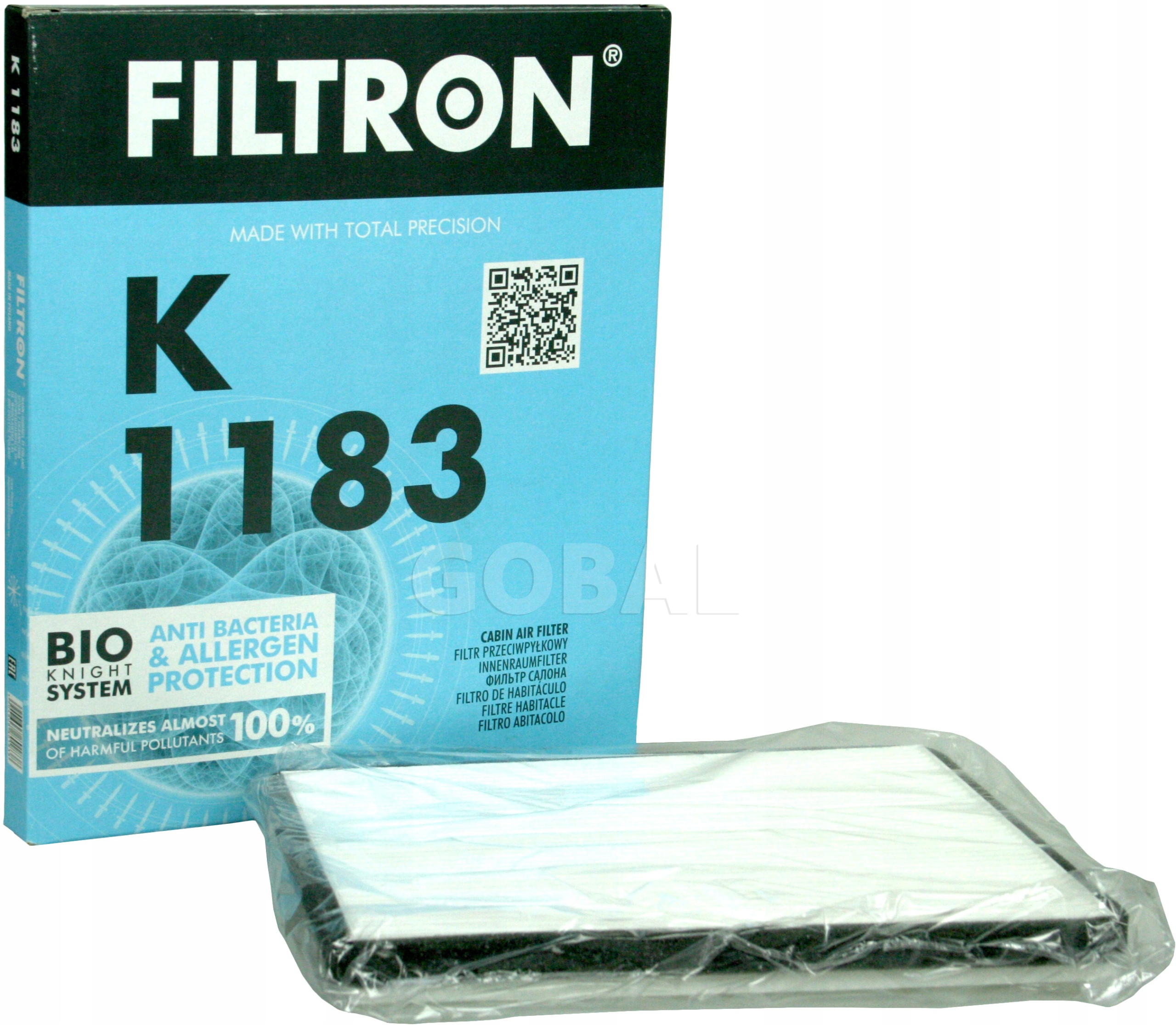 

Filtr kabinowy Filtron K 1183 Toyota Ford Subaru