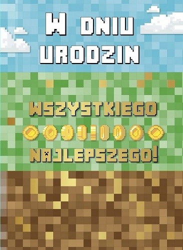 

Kartka urodzinowa dla gracza zdobywcy leveli V55